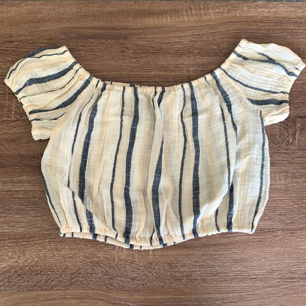 AEO Off-Shoulder Crop Top
